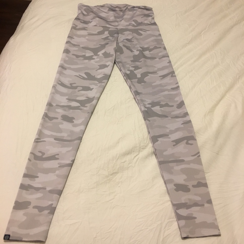 White Camo Leggings